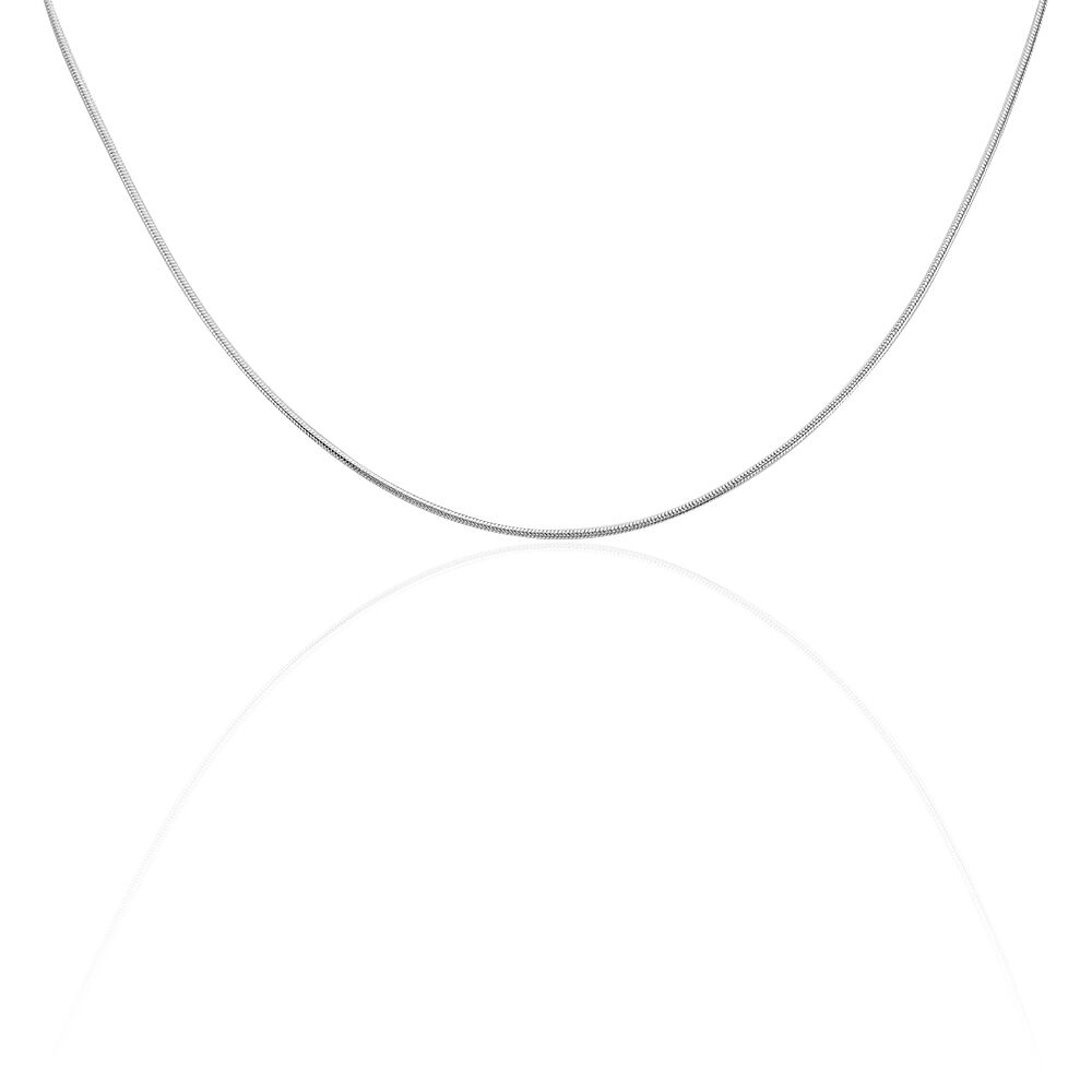 Chaîne Geva Argent Blanc - Chaines Femme | Marc Orian