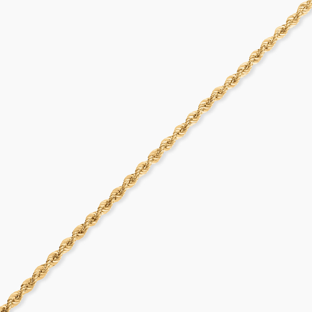Bracelet Jerry Maille Corde Or Jaune - Bracelets mailles Femme | Marc Orian