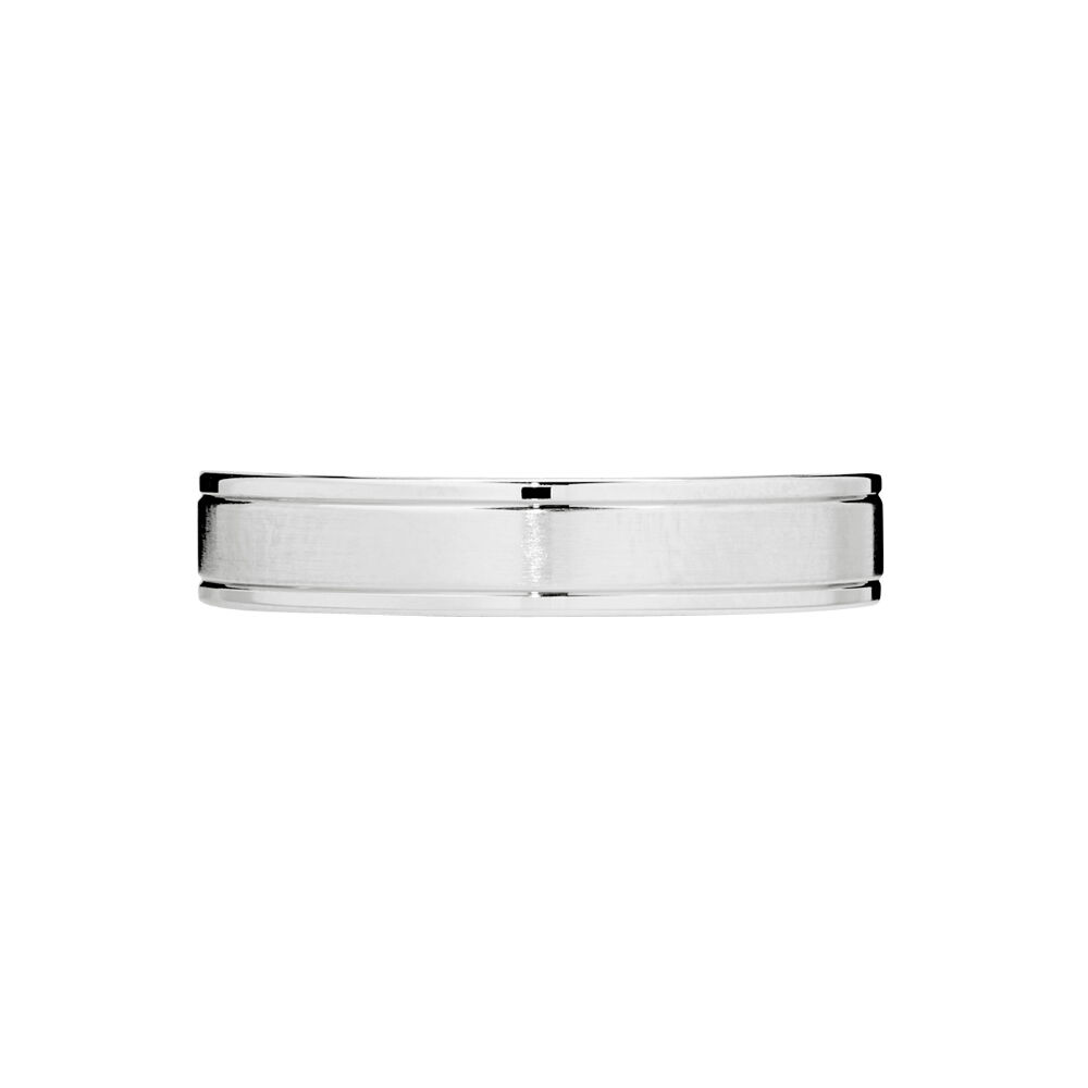 Alliance Mat Et Brillant Or Blanc Ambre - Alliances duo Famille | Marc Orian