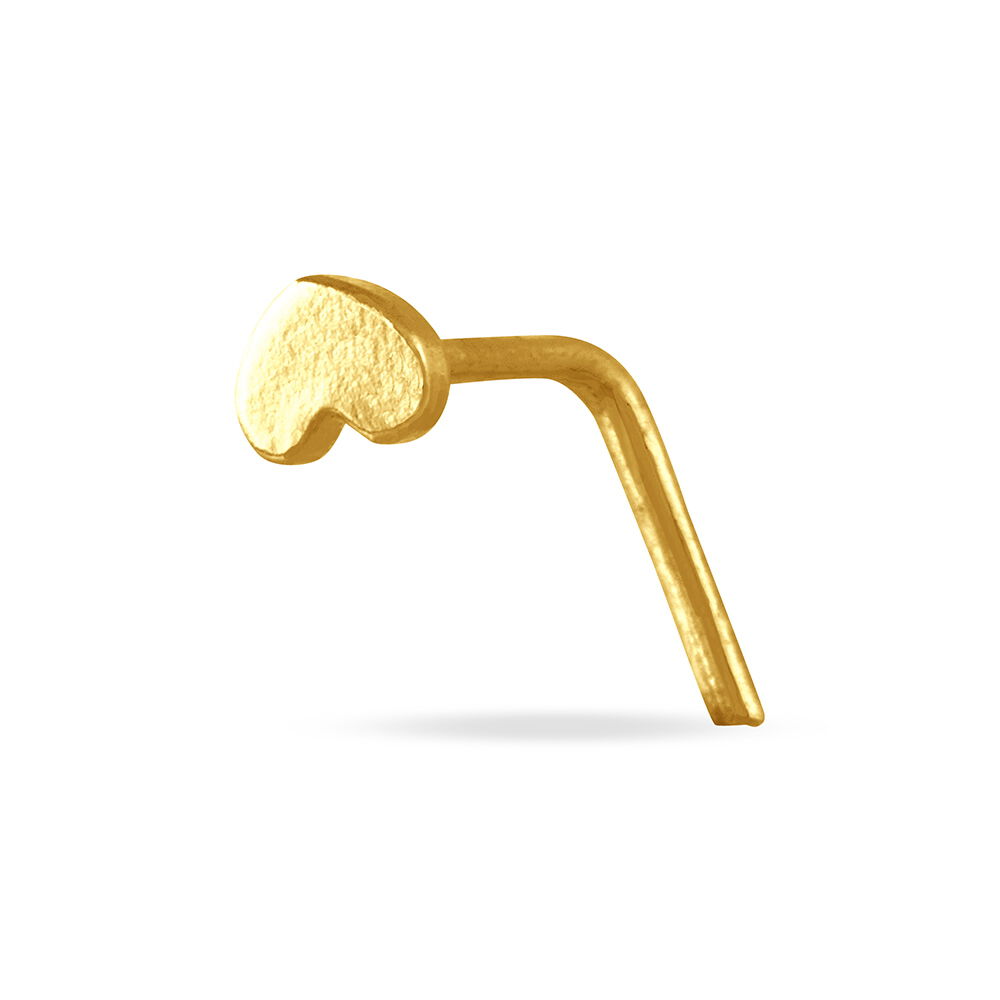 Piercing De Nez Deodate Coeur Or Jaune - Piercing Nez Femme | Marc Orian