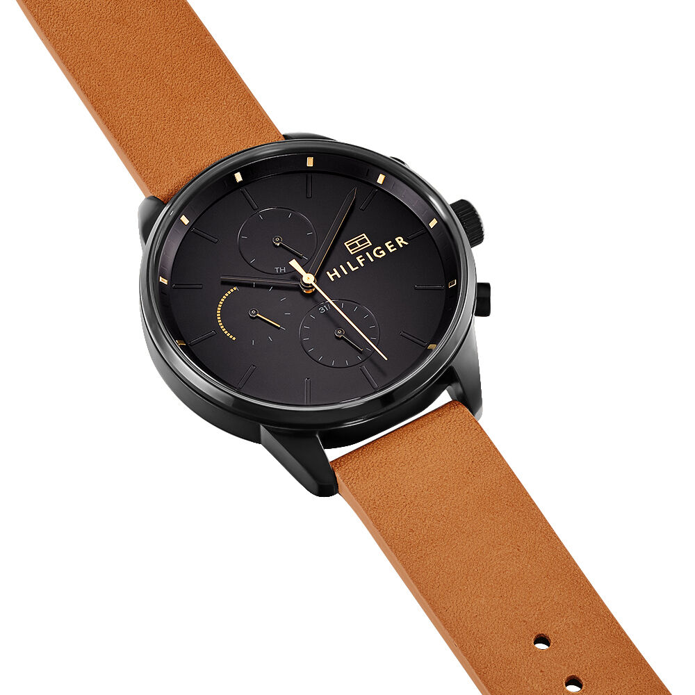 Montre tommy hilfiger best sale marron