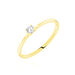 Bague Solitaire Solenia Or Jaune Diamant - Solitaires Femme | Marc Orian
