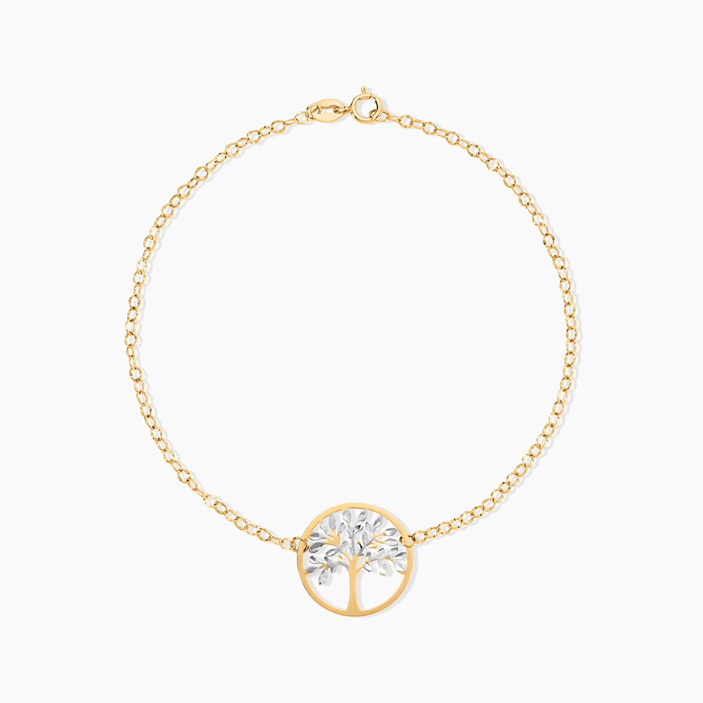 Bracelet Aragorn Or Bicolore - Bracelets cha&icirc;nes Femme | Marc Orian