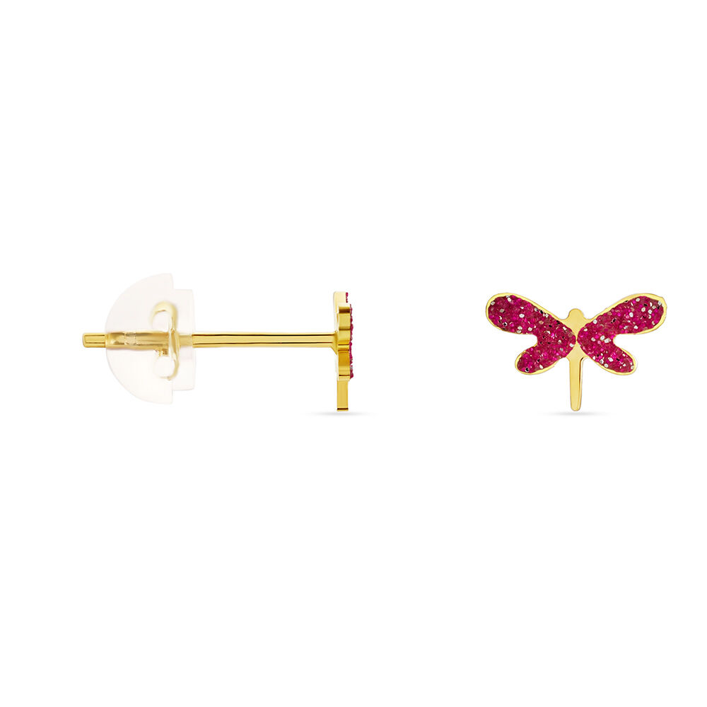Boucles D'oreilles Puces Doru Or Jaune - Puces Enfant | Marc Orian