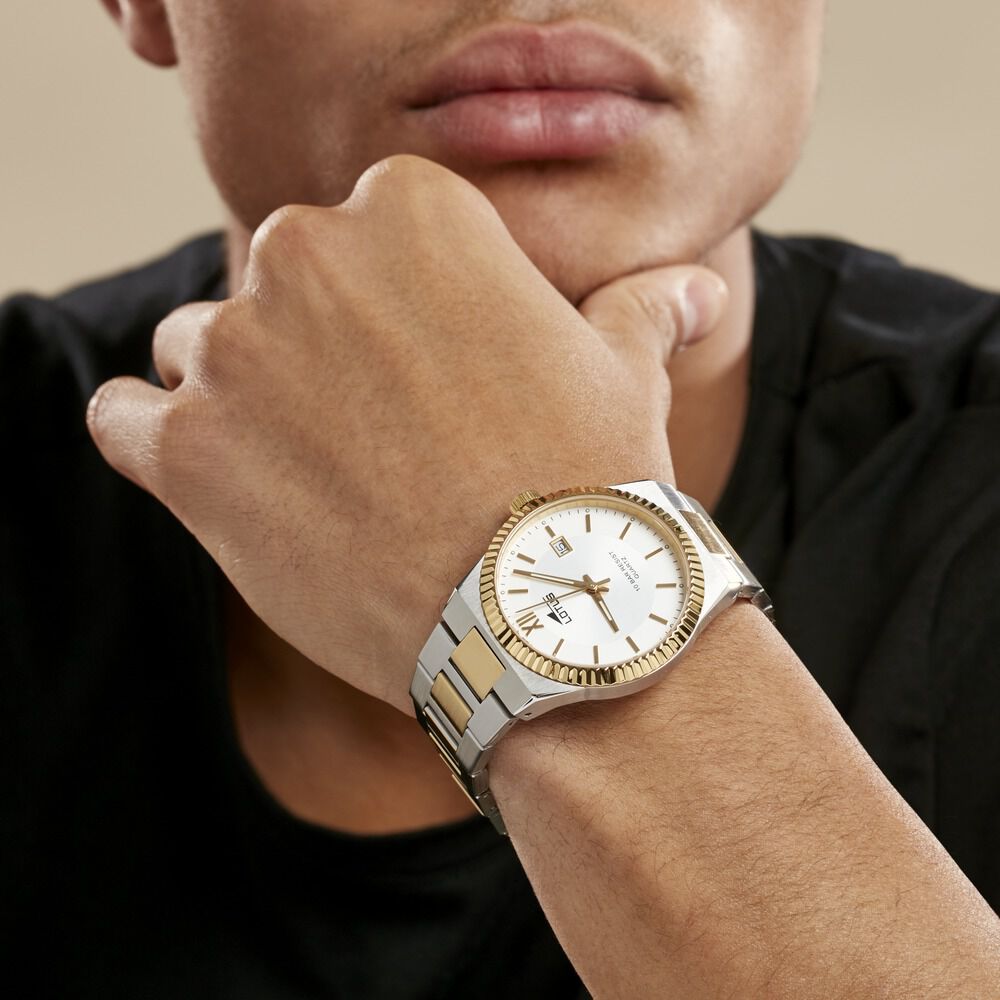 Montre Lotus Freedom Collection Argenté - Montres classiques Homme | Marc Orian