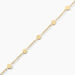 Bracelet Eva Acier Jaune - Bracelets Medailles Femme | Marc Orian