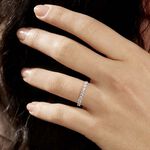 Alliance Hera Or Blanc Diamant - Alliances avec pierres Femme | Marc Orian