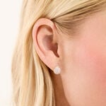 Boucles D'Oreilles Puces Amelia Plaqu&eacute; Or Jaune Oxyde De Zirconium - Puces Femme | Marc Orian