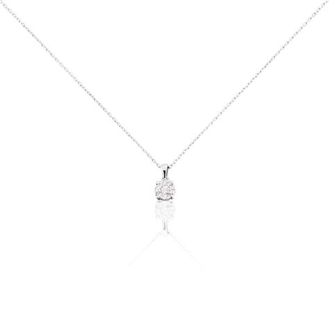 Collier Grace Or Blanc Diamant - Parure de mariage Femme | Marc Orian