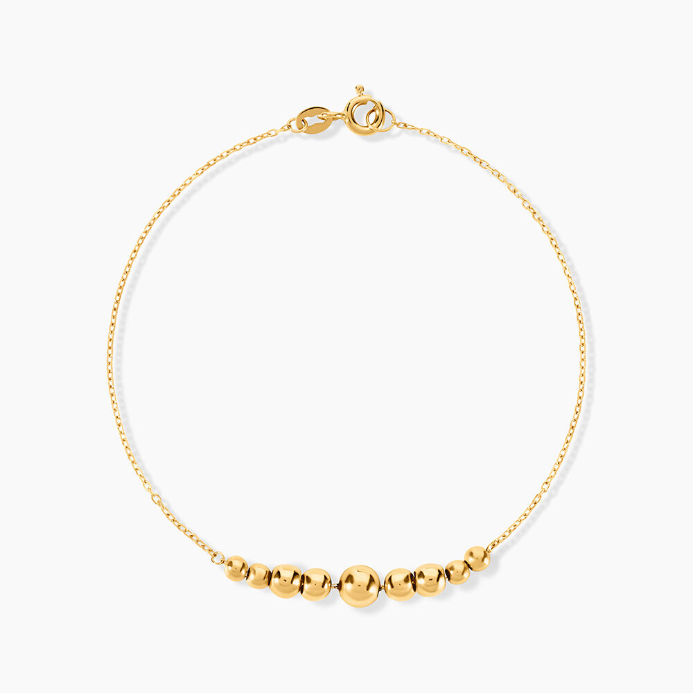 Bracelet Brooks Or Jaune - Bracelets chaînes Femme | Marc Orian