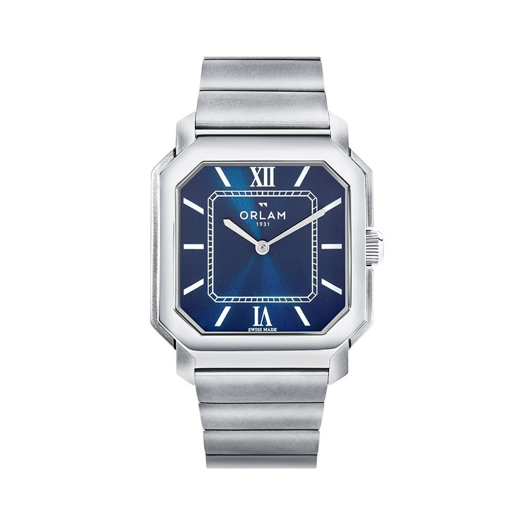 Montre Orlam Heritage Bleu London - Montres Homme | Marc Orian