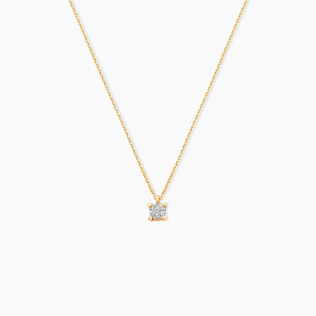 Collier Kate Or Jaune Diamant - Colliers avec pierres Femme | Marc Orian