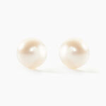 Boucles D'oreilles Puces Suki Or Jaune Perle De Culture - Boucles d'oreilles mariage Femme | Marc Orian