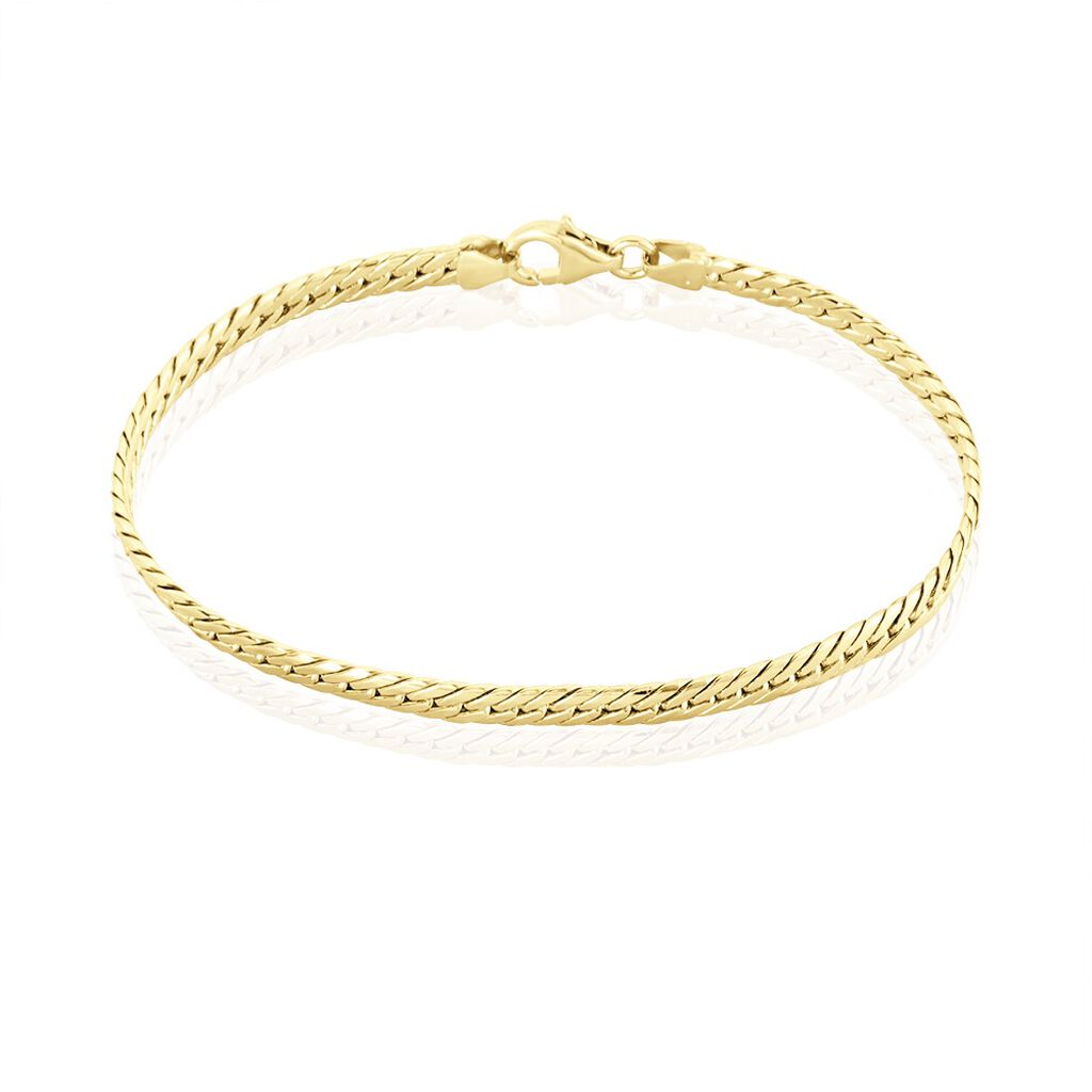 Bracelet Izel Maille Anglaise Or Jaune - Bracelets mailles Femme | Marc Orian