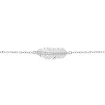 Bracelet Cynthia Argent Blanc Oxyde De Zirconium - Bracelets fantaisie Femme | Marc Orian