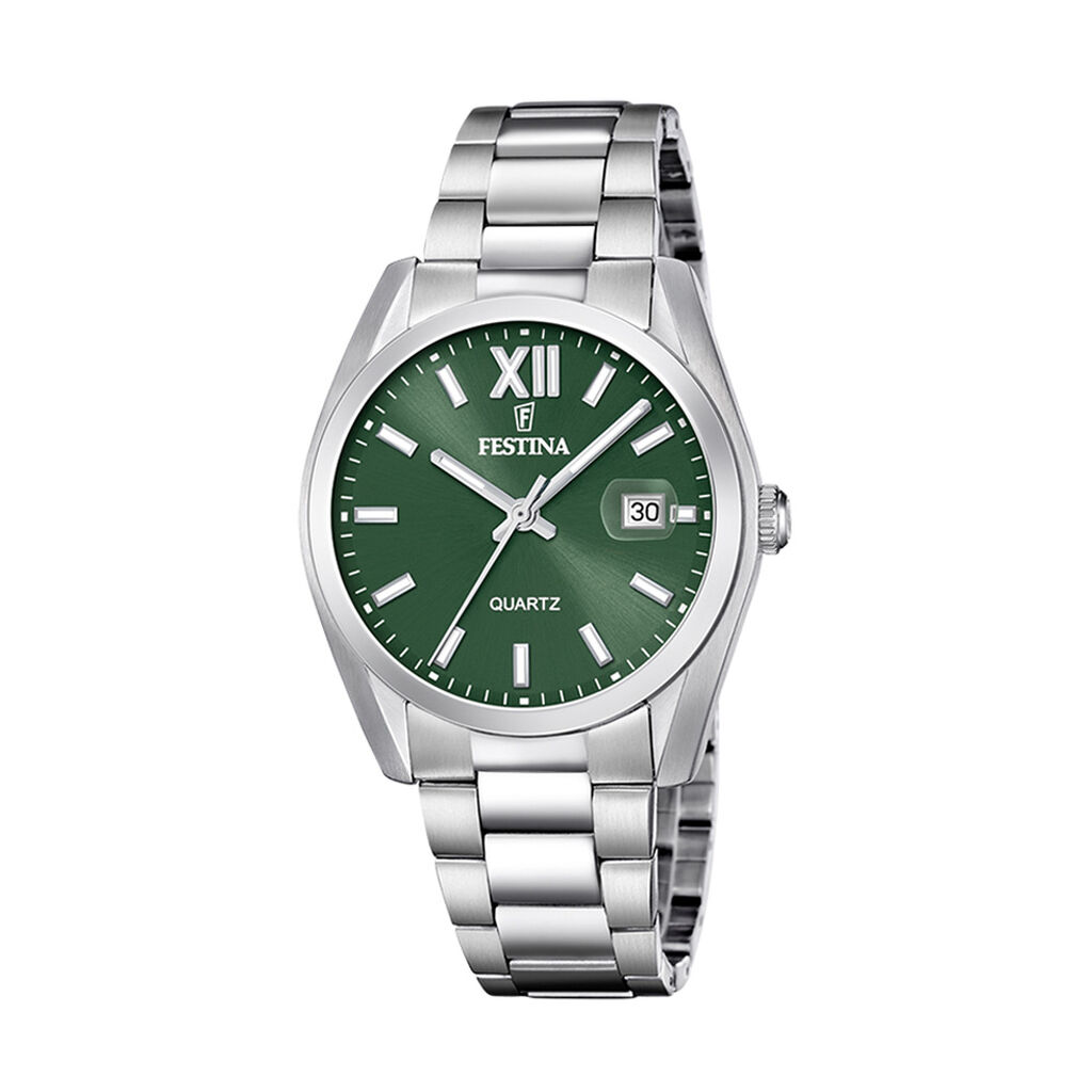Montre Festina Classics Kaki - Montres &eacute;tanches Homme | Marc Orian