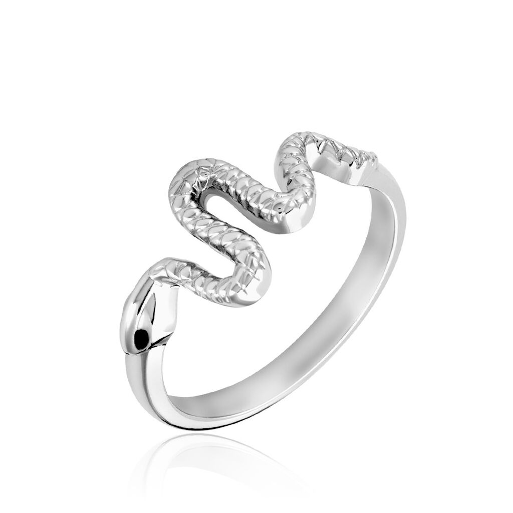 Bague Yoshie Argent Blanc - Bijoux fantaisie Femme | Marc Orian