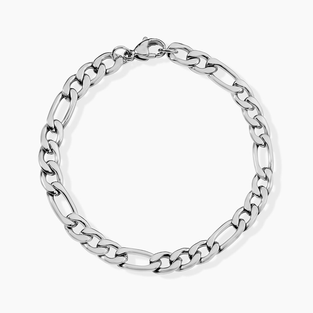 Bracelet Phebus Him Acier Argenté - Bracelets chaînes Homme | Marc Orian