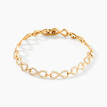 Bracelet Merane Plaqu&eacute; Or Oxydes De Zirconium - Bracelets cha&icirc;nes Femme | Marc Orian