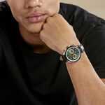 Montre Montignac Round Chrono Vert - Montres &eacute;tanches Homme | Marc Orian