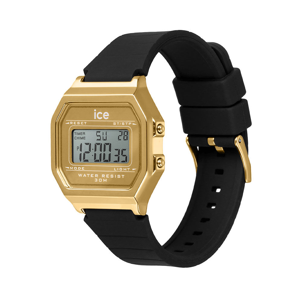 Montre Ice Watch Digit Retro Dore - Montres étanches Famille | Marc Orian