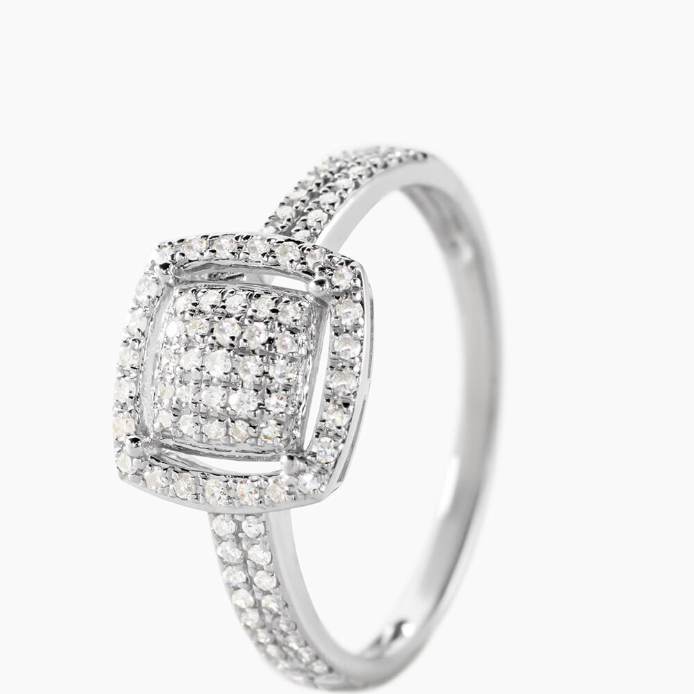 Bague Or Blanc Zuzana Diamants - Parures de mariage Femme | Marc Orian
