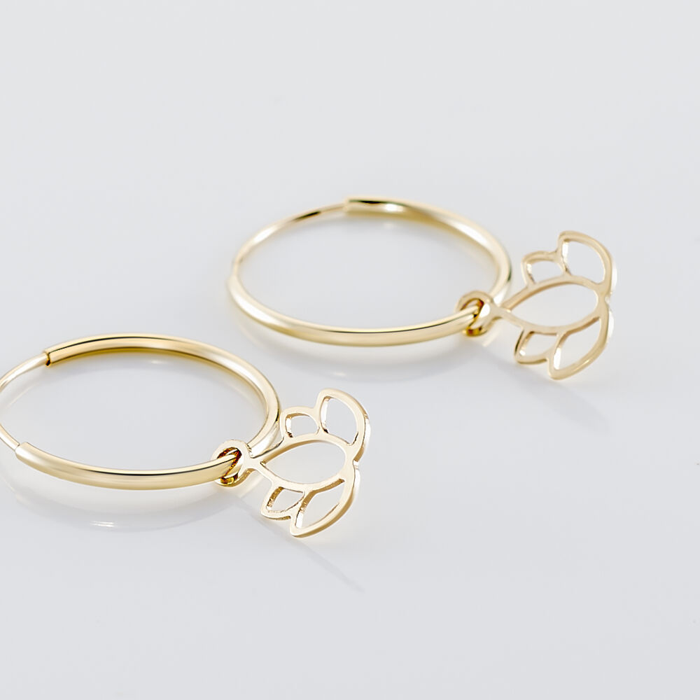 Créoles Belita Or Jaune - Créoles Femme | Marc Orian