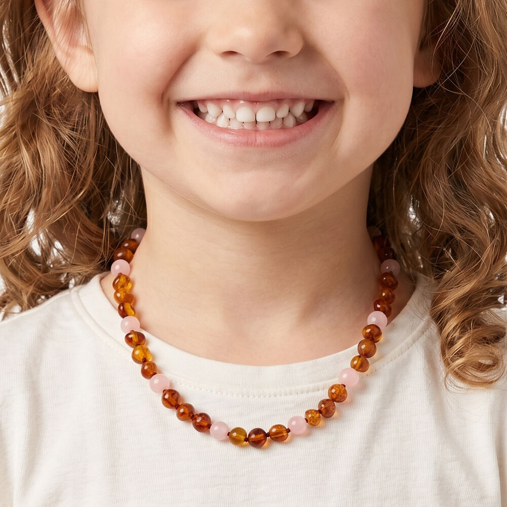 Collier Ditte Ambre Quartz - Colliers avec pierres Enfant | Marc Orian