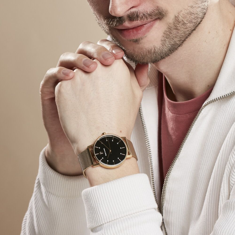 Montre Pierre Lannier Cityline Noir - Montres étanches Homme | Marc Orian