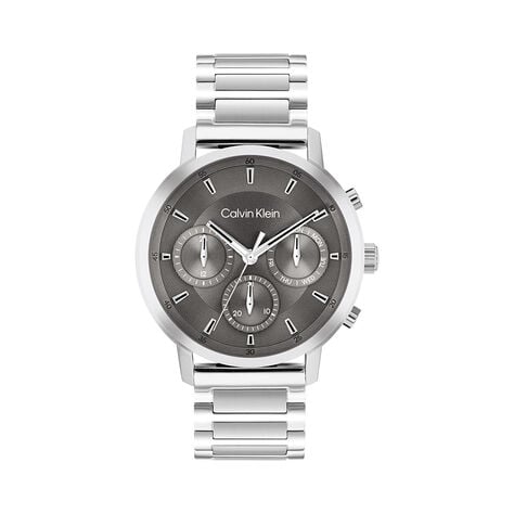 Montre Calvin Klein Gauge Multifonctions Gris - Montres &eacute;tanches Homme | Marc Orian