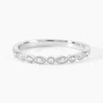 Bague Astrea Argent Blanc Oxyde De Zirconium - Bijoux fantaisie Femme | Marc Orian