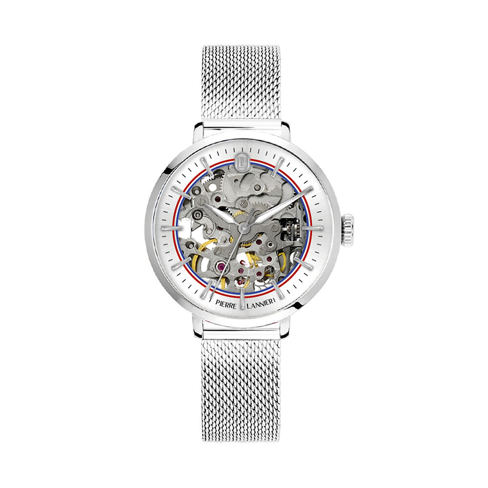 Montre Pierre Lannier Lannier Automatique 35 Argent&eacute; - Montres automatiques Femme | Marc Orian
