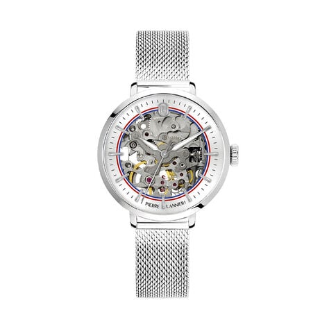 Montre Pierre Lannier Lannier Automatique 35 Argent&eacute; - Montres automatiques Femme | Marc Orian