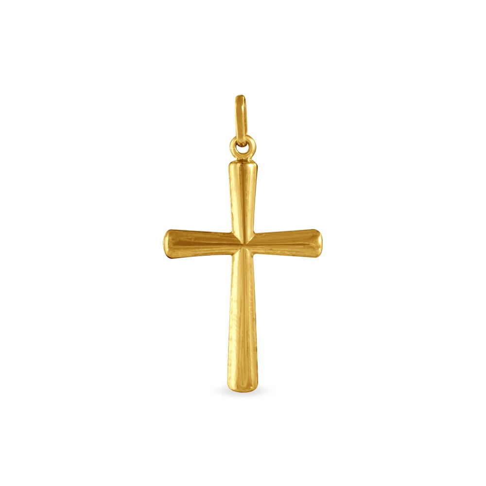 Pendentif Corantin Croix Or Jaune - Pendentifs Famille | Marc Orian