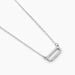 Collier Canelle Argent Blanc Oxyde De Zirconium - Colliers avec pierres Femme | Marc Orian