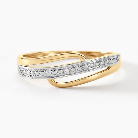Bague Solena Or Jaune Diamant - Parures de mariage Femme | Marc Orian