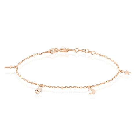 Bracelet Vao Argent Rose - Bracelets fantaisie Femme | Marc Orian