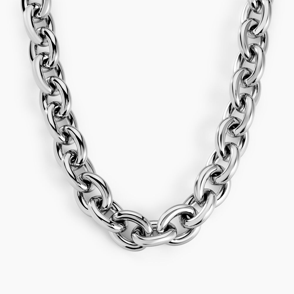 Collier Fira Acier Blanc - Colliers Femme | Marc Orian