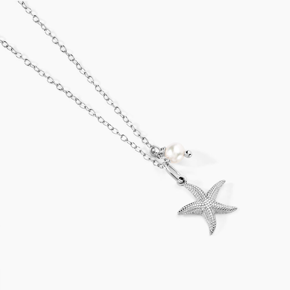 Collier Lupita Argent Blanc Perle De Culture - Nouveautés Femme | Marc Orian