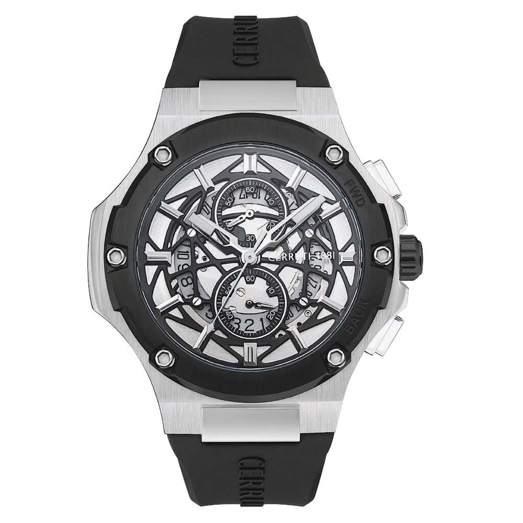 Montre Cerruti Lucardo Noir - Montres étanches Homme | Marc Orian