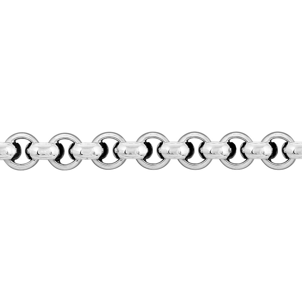 Bracelet Carola Maille Jaseron Argent Blanc - Bracelets mailles Femme | Marc Orian