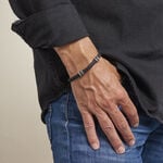 Bracelet Etienne Acier Blanc - Bracelets cordons Homme | Marc Orian