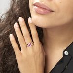 Bague Simma Or Jaune Diamant Et Rubis - Bagues vintage Femme | Marc Orian