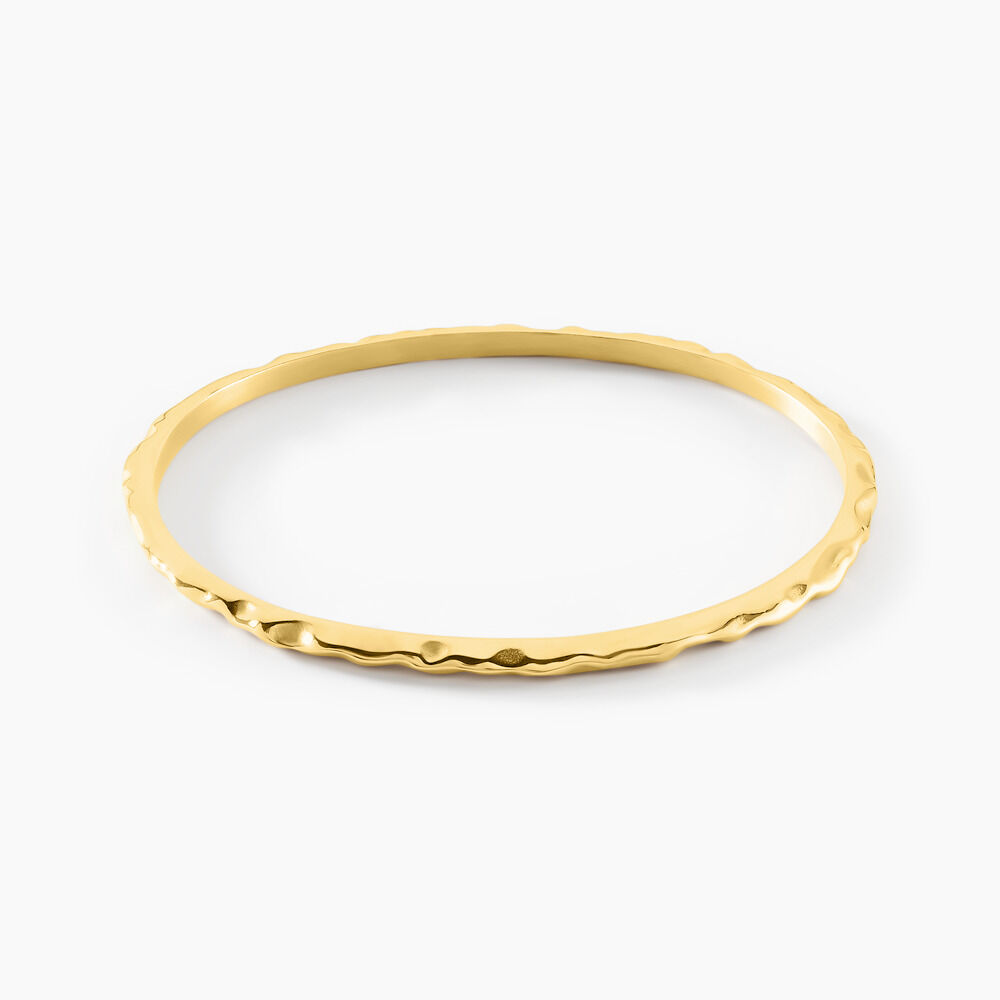 Bracelet Jonc Coimbra Acier Jaune - Bracelets joncs Femme | Marc Orian