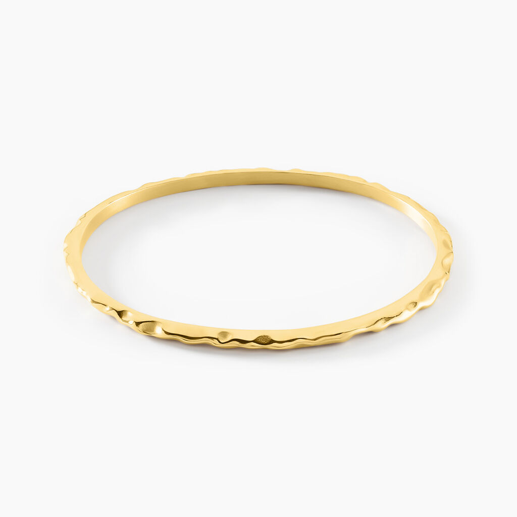 Bracelet Jonc Coimbra Acier Jaune - Bracelets joncs Femme | Marc Orian