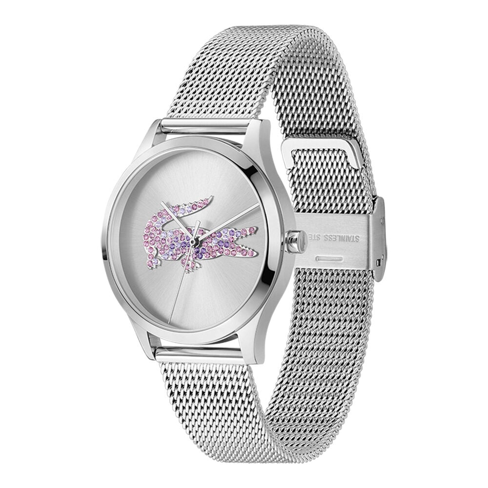 Montre Lacoste Crocodelle Argenté - Nouveautés Femme | Marc Orian