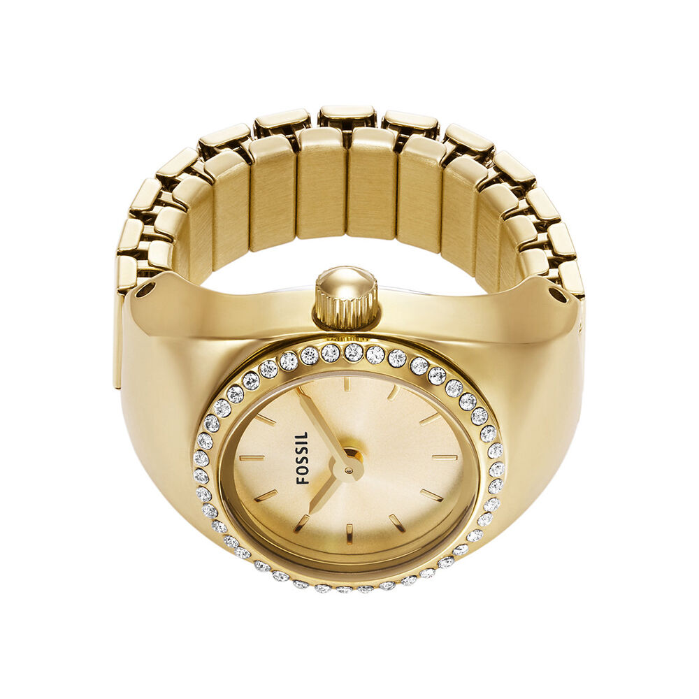 Montre Fossil Watch Ring Dor&eacute; - Montres &eacute;tanches Femme | Marc Orian
