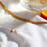 Boucles D'oreilles Puces Marlyatou Or Jaune Oxyde De Zirconium - Puces Femme | Marc Orian