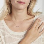Collier Flavia Argent Blanc - Colliers fantaisie Femme | Marc Orian