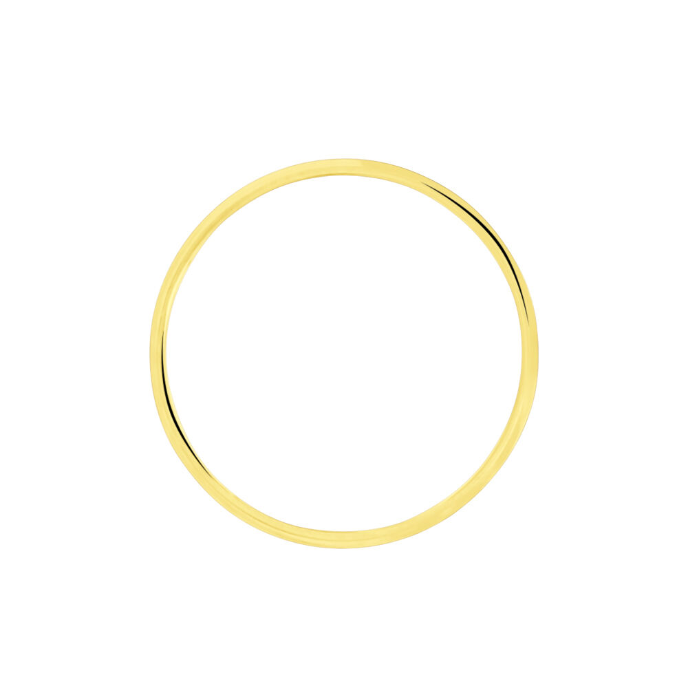 Alliance Or Jaune Stavya - Alliances personnalis&eacute;es Famille | Marc Orian